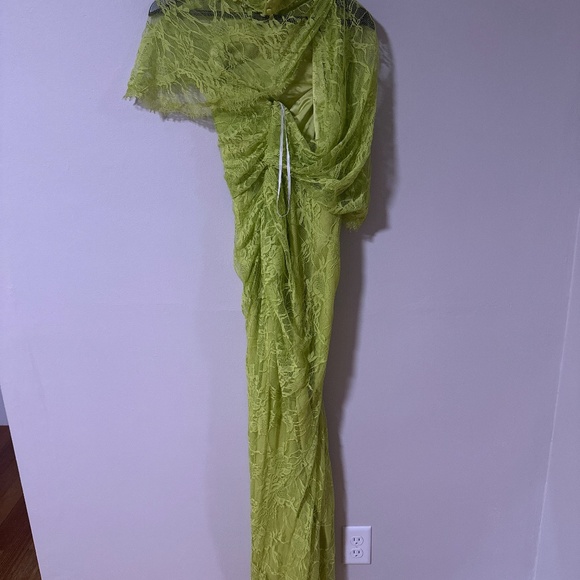 Draped Lace Maxi Dress - Picture 4 of 4